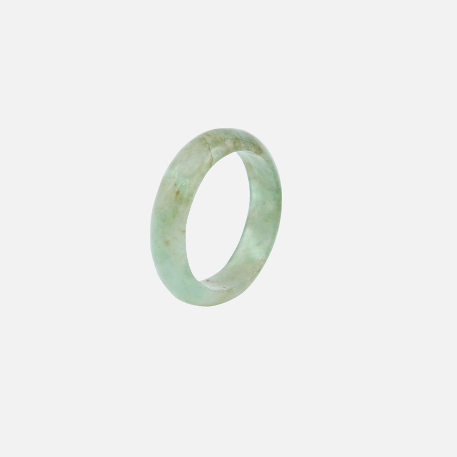 Rings seree | Chess, Cyan Jade Ring Cyan Jadeite