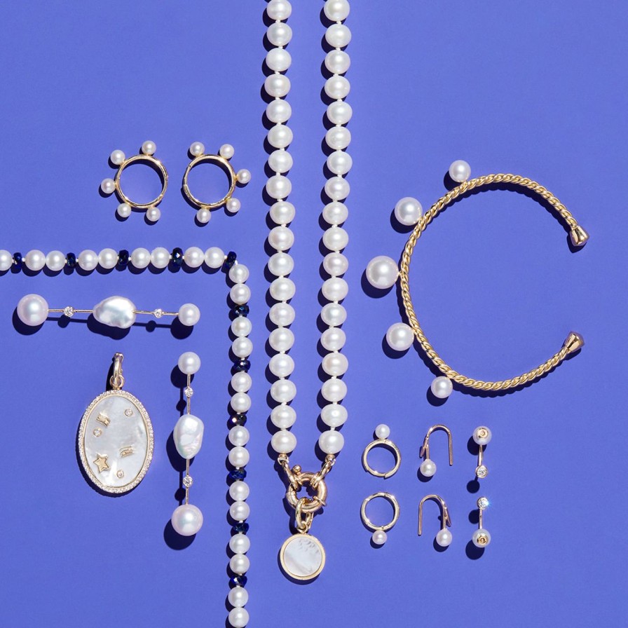 Necklaces Objet-a | Pearls And Sapphires