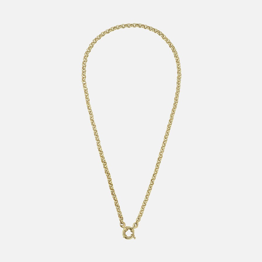 Necklaces Lionheart | 4Mm Heavy Rolo Link Chain