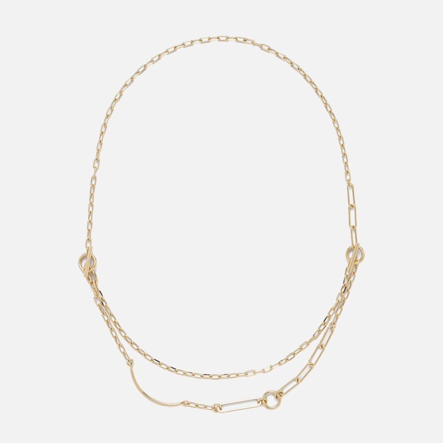 Necklaces Lady Grey | 4 Way Necklace In Gold