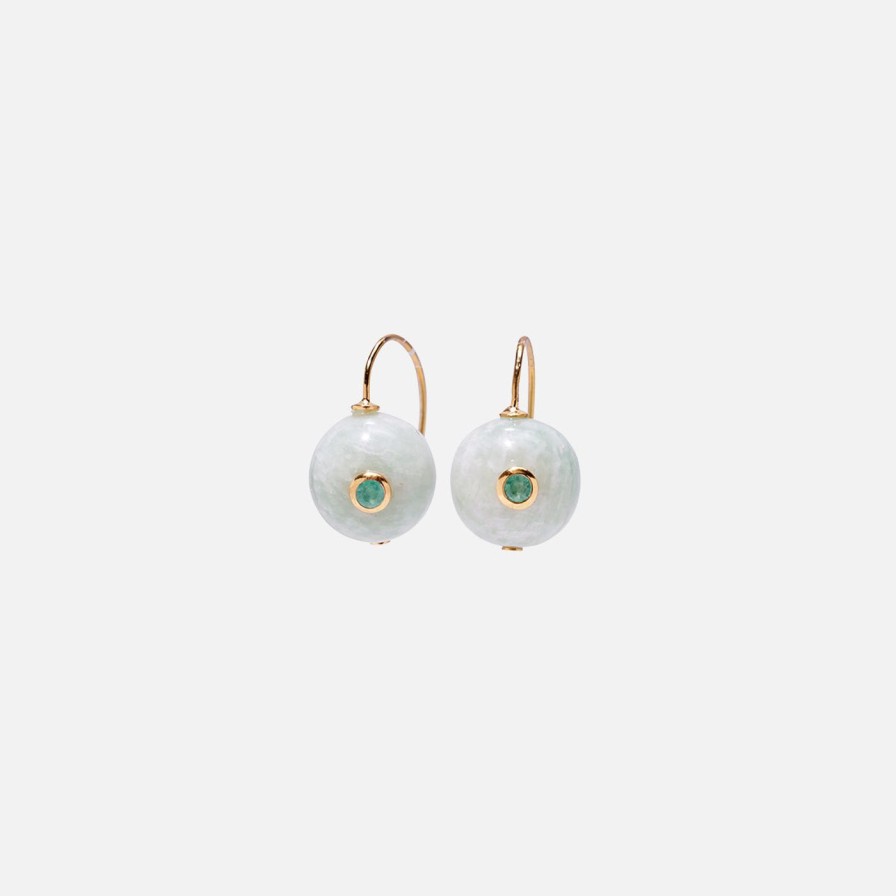 Earrings Lizzie Fortunato | Comet Earrings Light Green