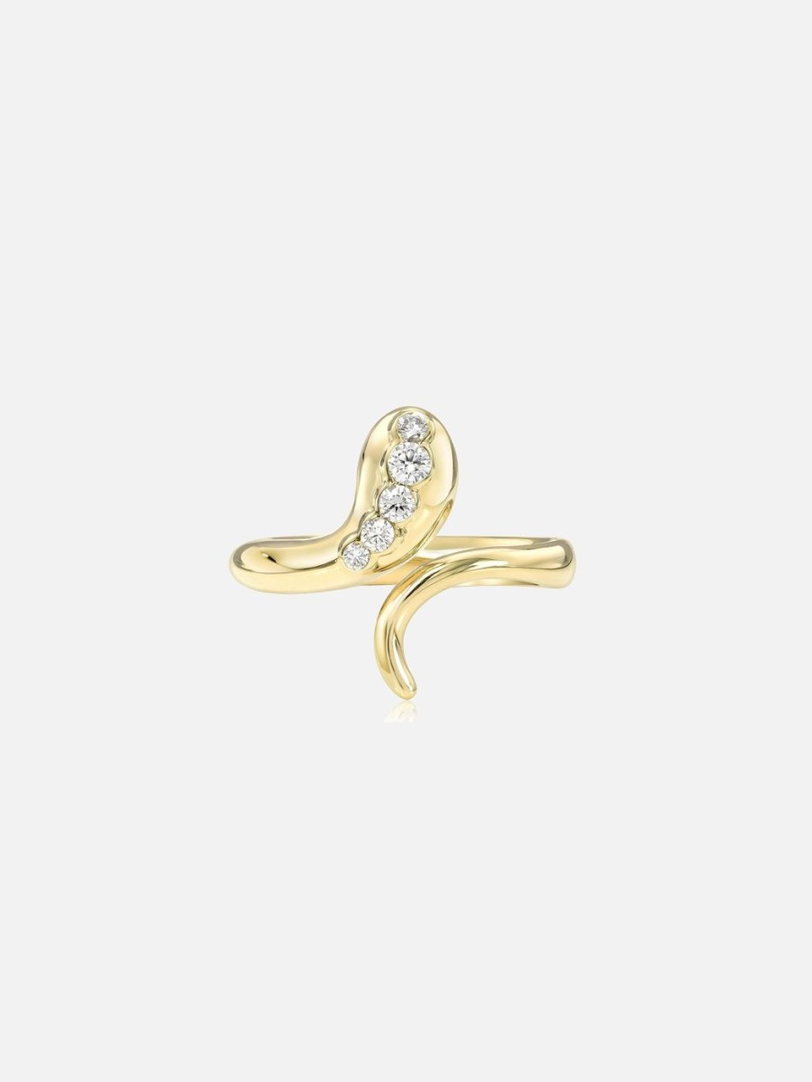 Rings Stacy Nolan | Snake Ring With Diamonds