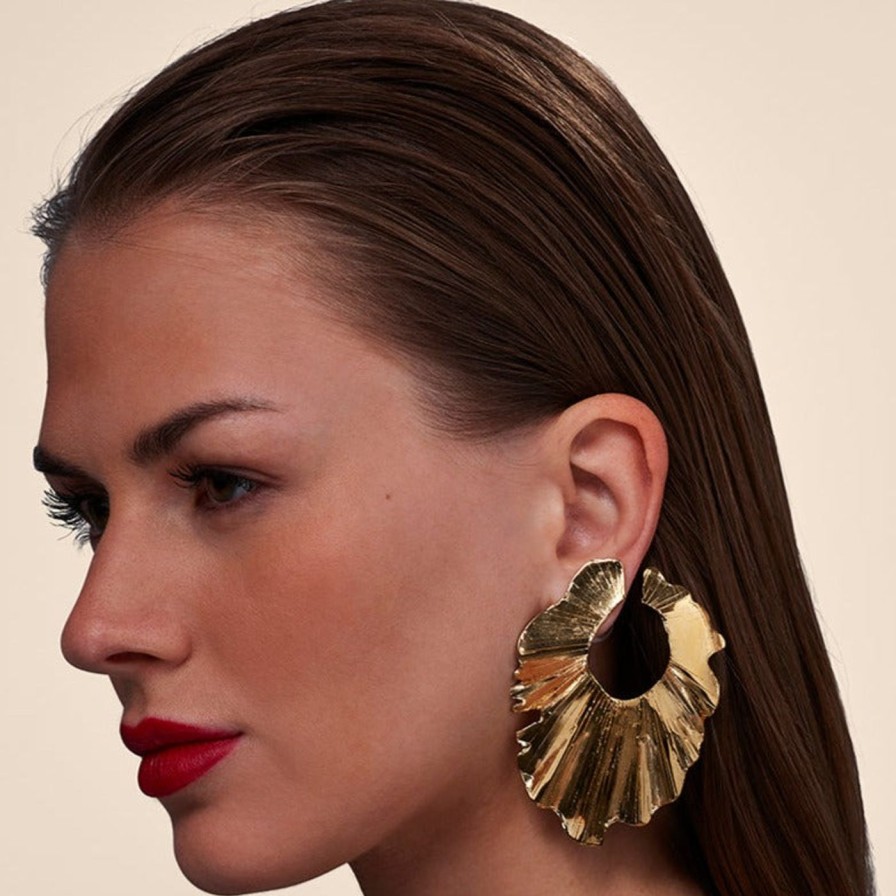 Earrings Christina Caruso | Palm Leaf Earring