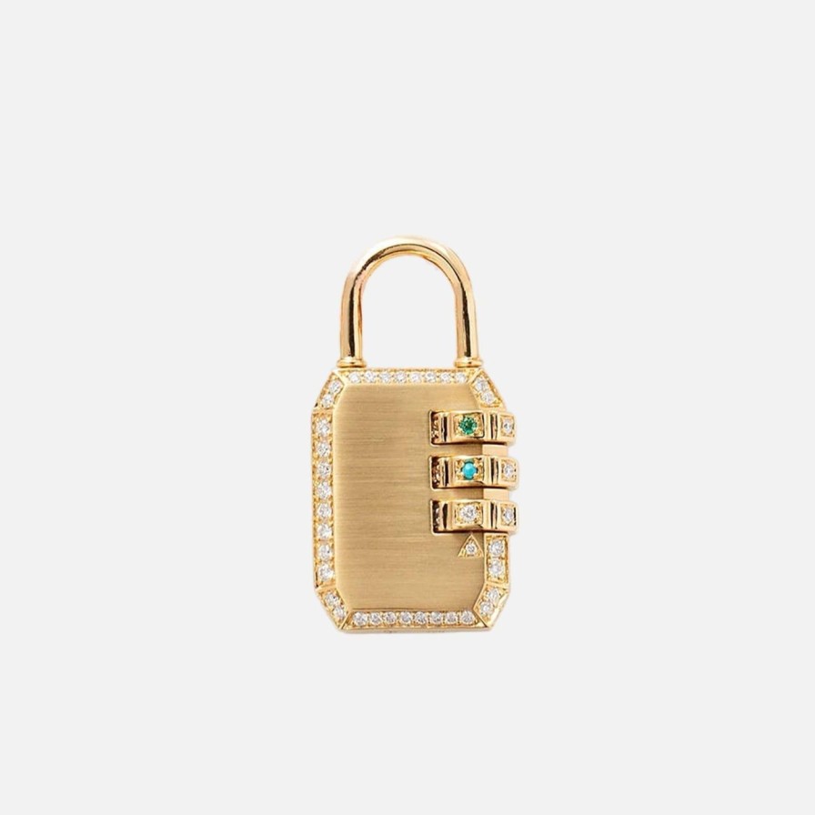 Necklaces James Banks Design | Large Code Padlock