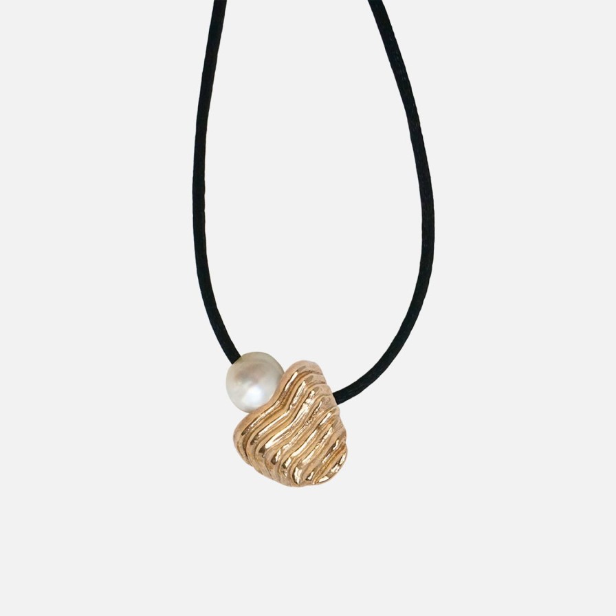 Necklaces Anita Berisha | Pearl Formation Pendant