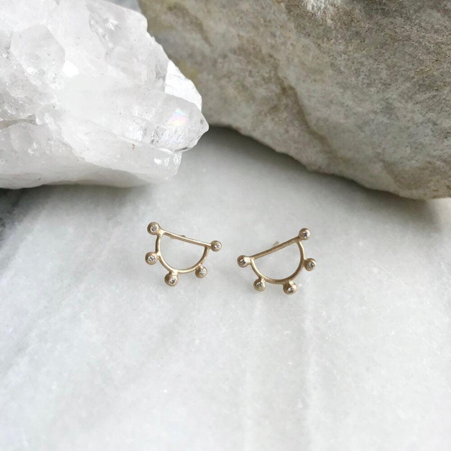 Earrings A.M. Thorne | Light Beam Studs