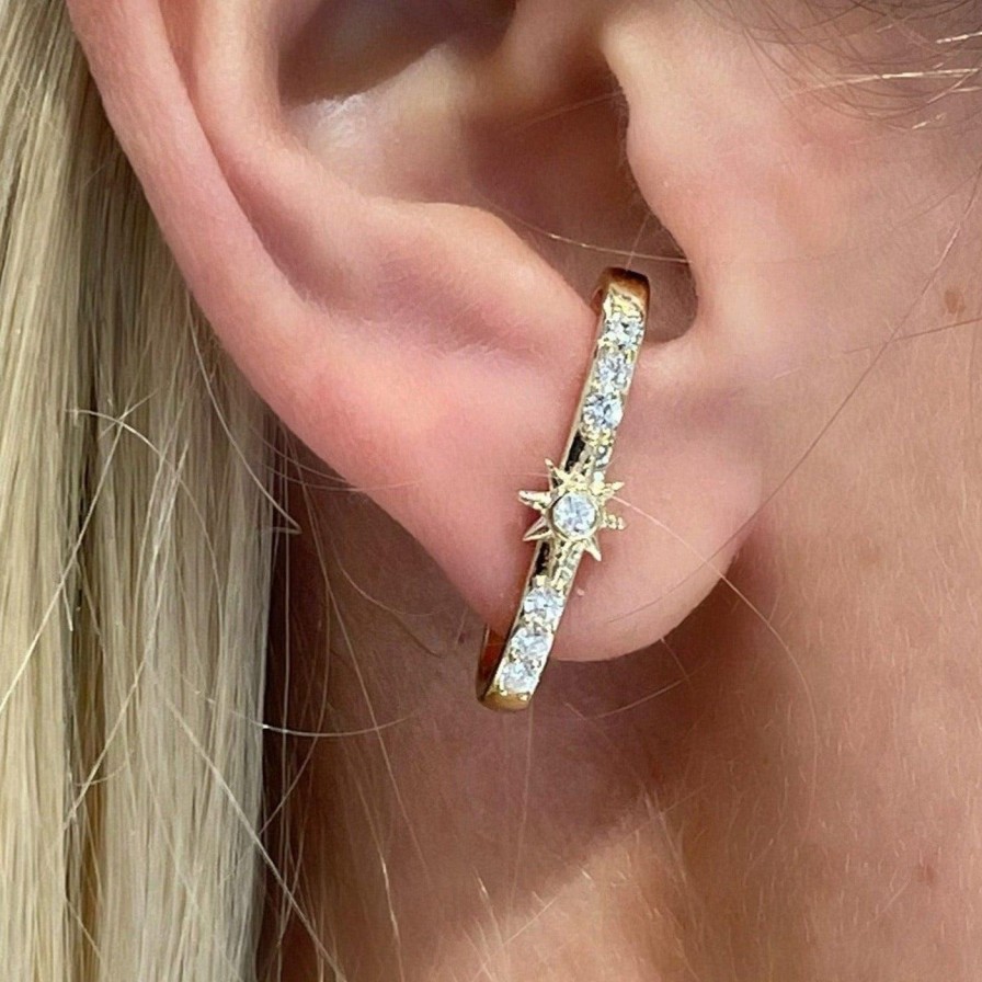 Earrings Eden Presley | Cosmic Bar Stud