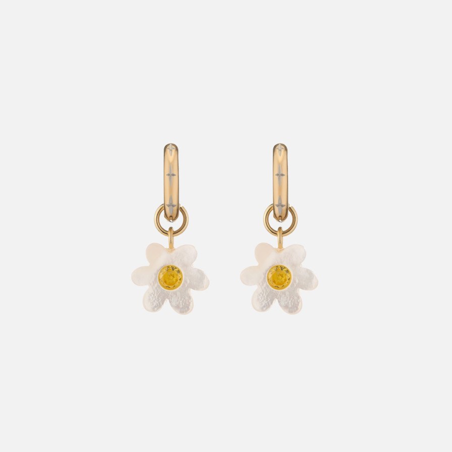 Earrings NOTTE | Mini Super Bloom Earrings, Yellow