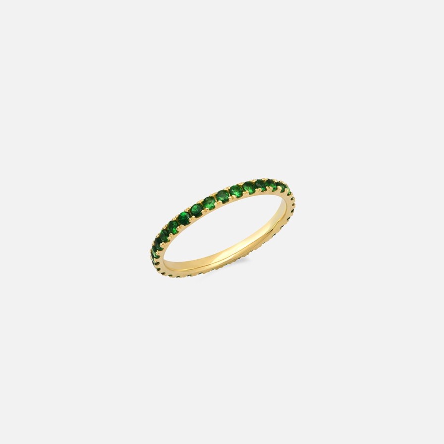 Rings Eriness | Standard Tsavorite Eternity Band