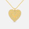 Necklaces EF Collection | Diamond Love Struck Necklace