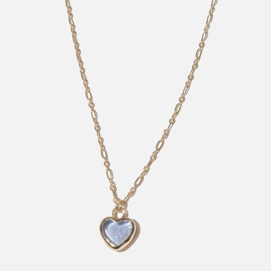 Necklaces CLED | Heart Charm Necklace