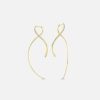 Earrings Kloto | Diamond Helix Earrings