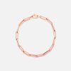 Bracelets Noor Shamma | Paperclip Bracelet Rose Gold