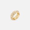 Rings Ri Noor | Pinstripe Strength Chubby Knife Edge Diamond Ring