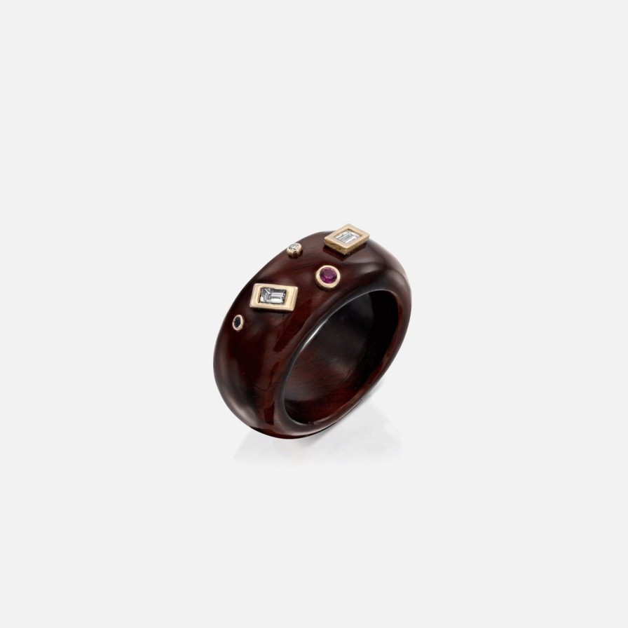 Rings Bleecker u0026 Prince | Magical Maroon Donut