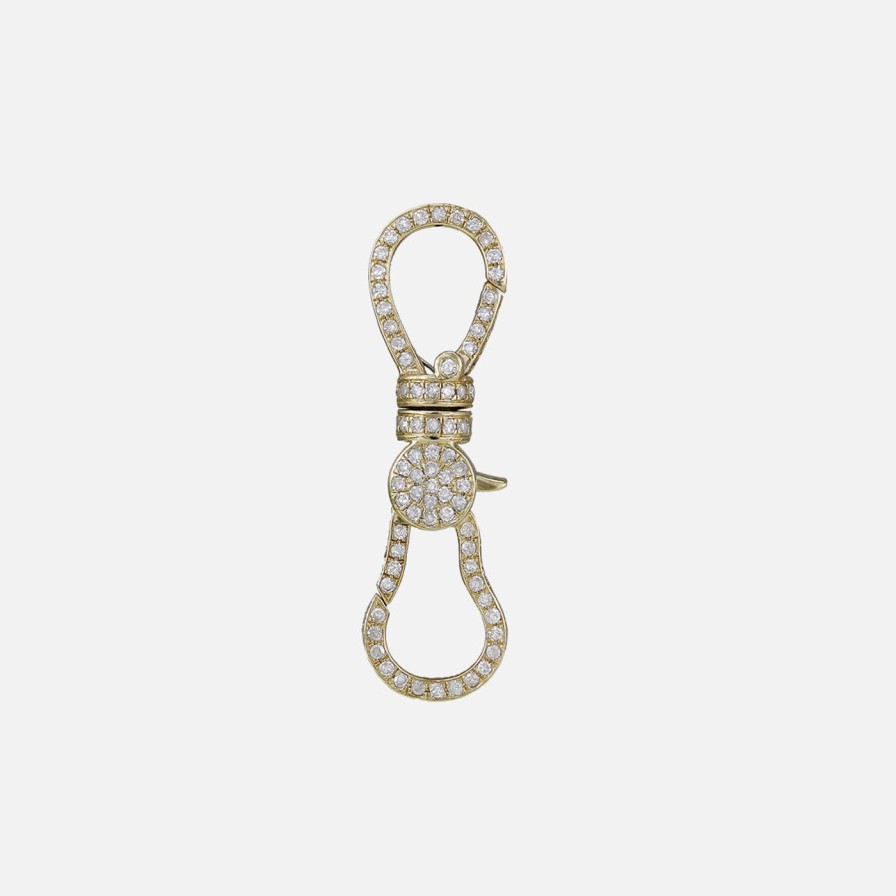 Charms & Pendants Lionheart | Diamond Dog Clip Swivel Connector