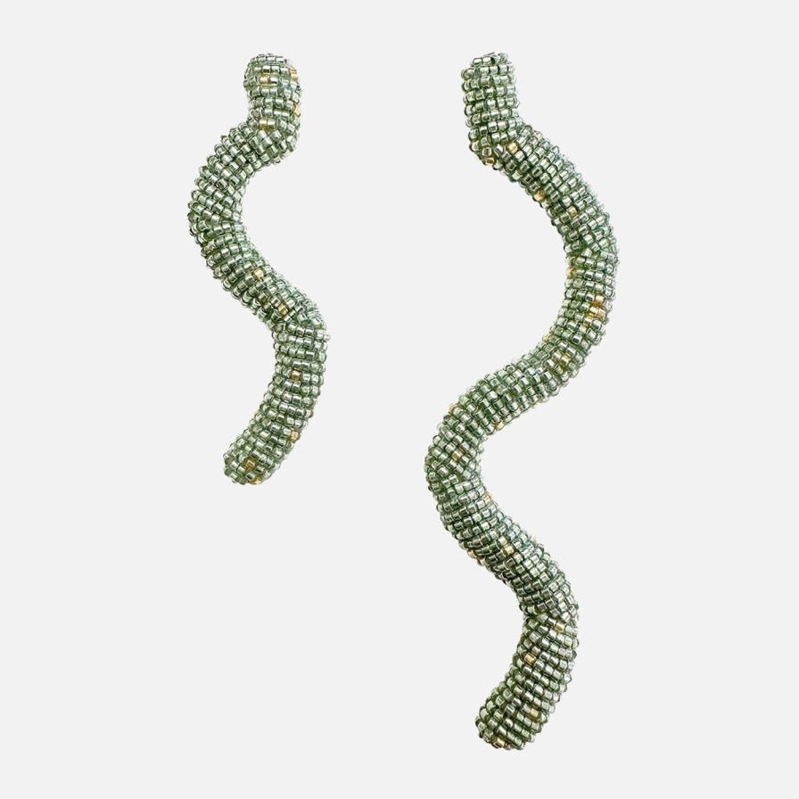 Earrings Susana Vega | Onna Earrings, Green Mint