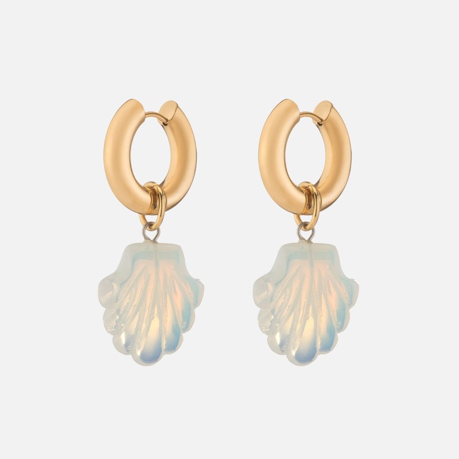 Earrings NOTTE | Shell We Dance Earring, Opalite