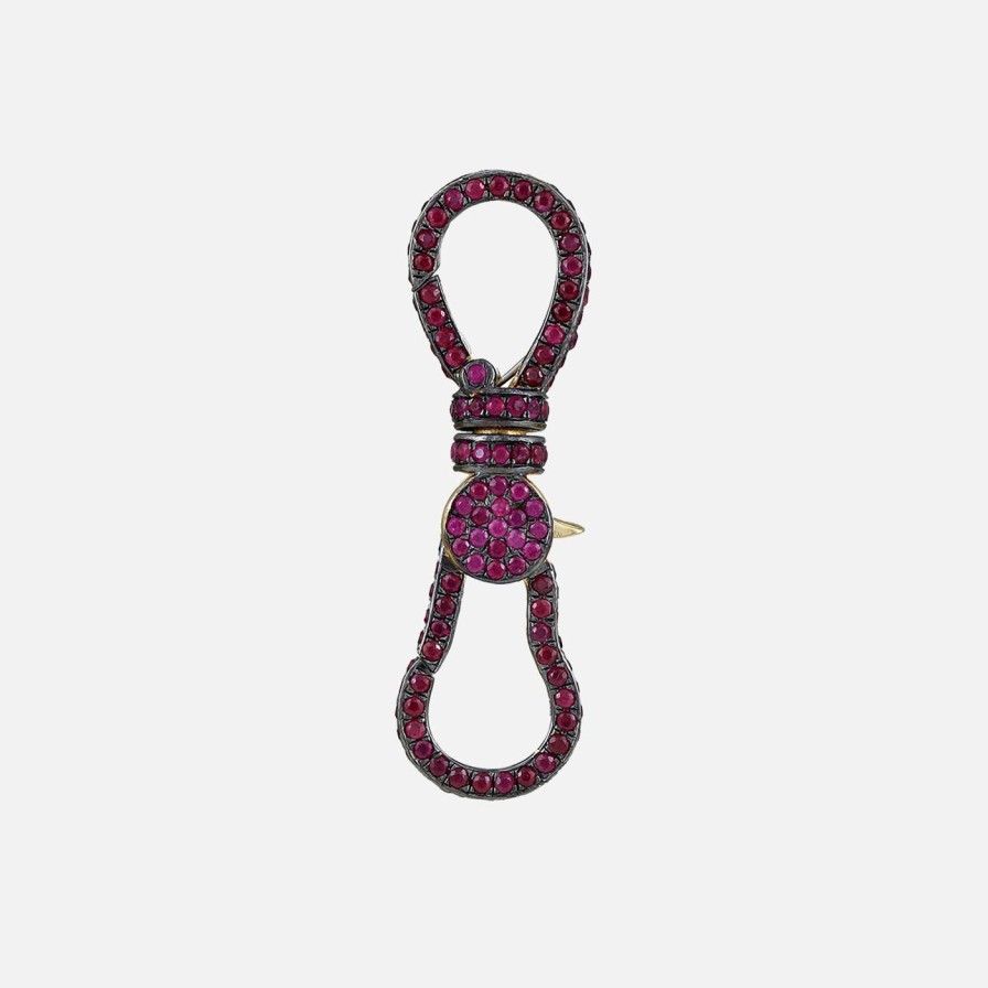 Charms & Pendants Lionheart | Ruby Dog Clip Swivel Connector