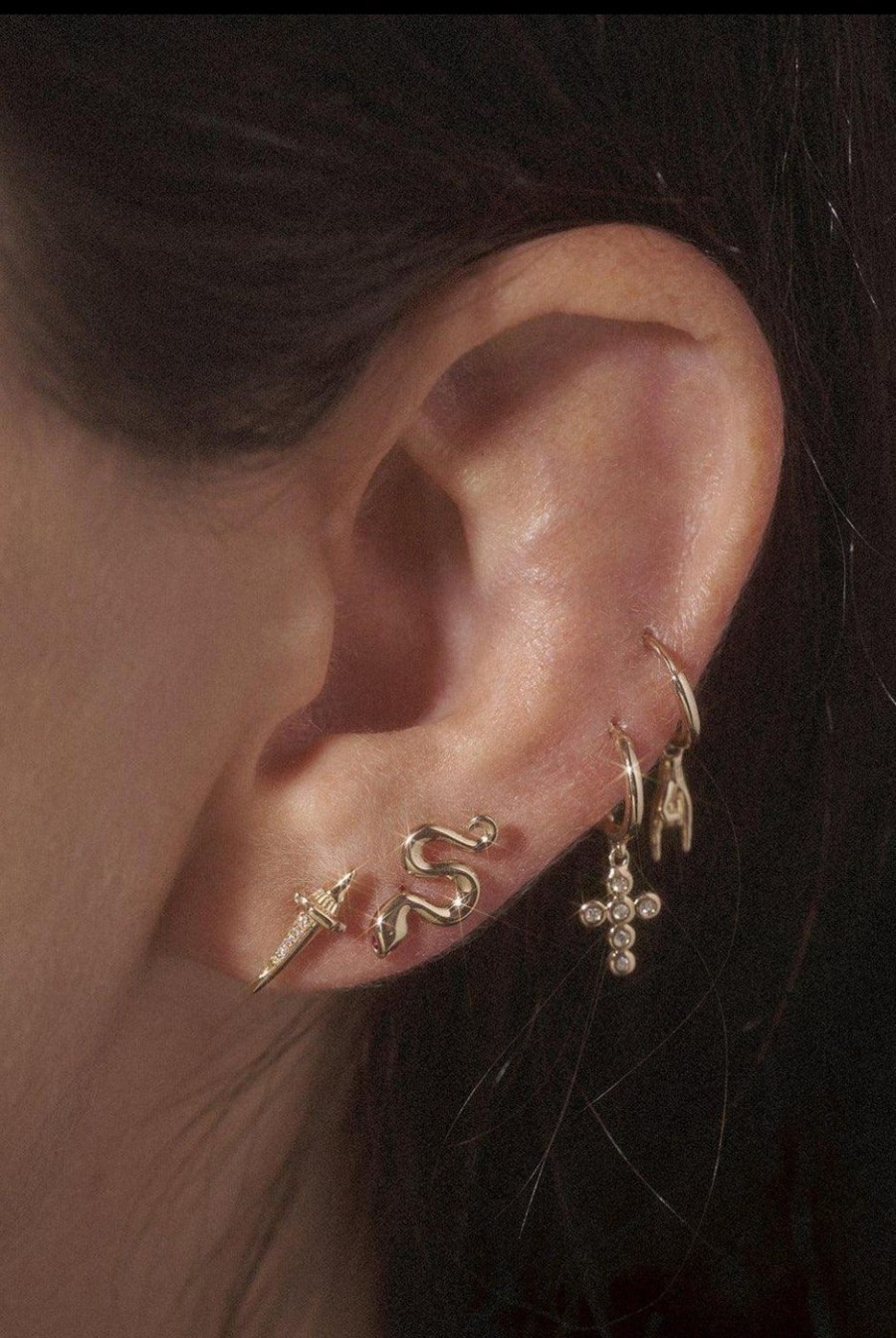 Earrings Pamela Love | Dagger Pave Stud