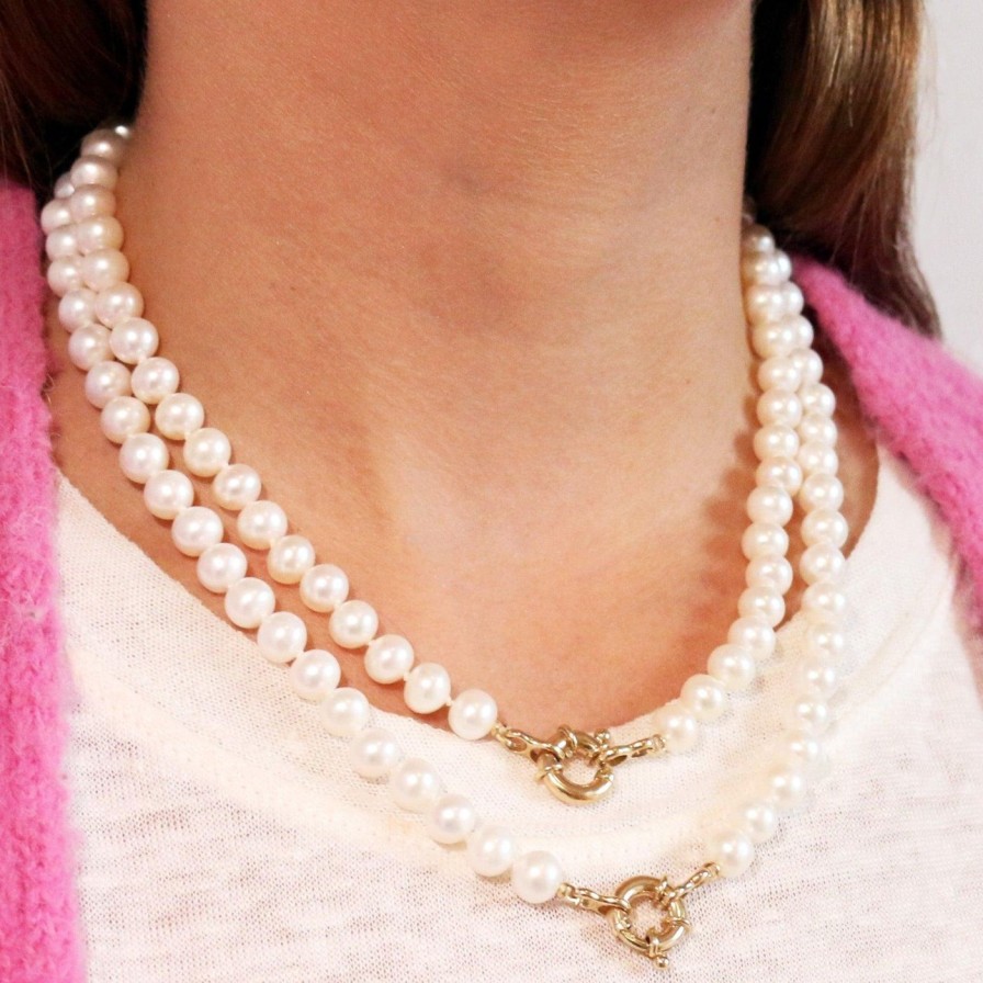 Necklaces Encirkled Jewelry | Freshwater Pearl Necklace