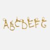 Charms & Pendants Mandy Reid | Letter Charm In Gold 14K Yellow Gold