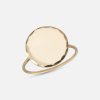 Rings Alice Pierre | Textured Circle Ring