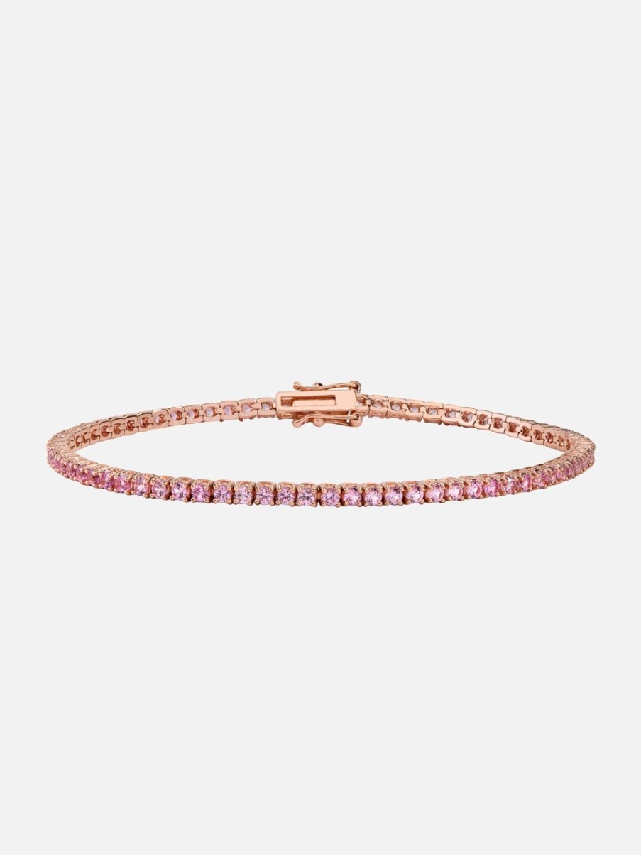 Bracelets At Present | Pink Sapphire Bracelet