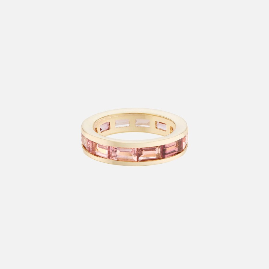 Rings Akaila Reid | Pink Tourmaline Eternity Band