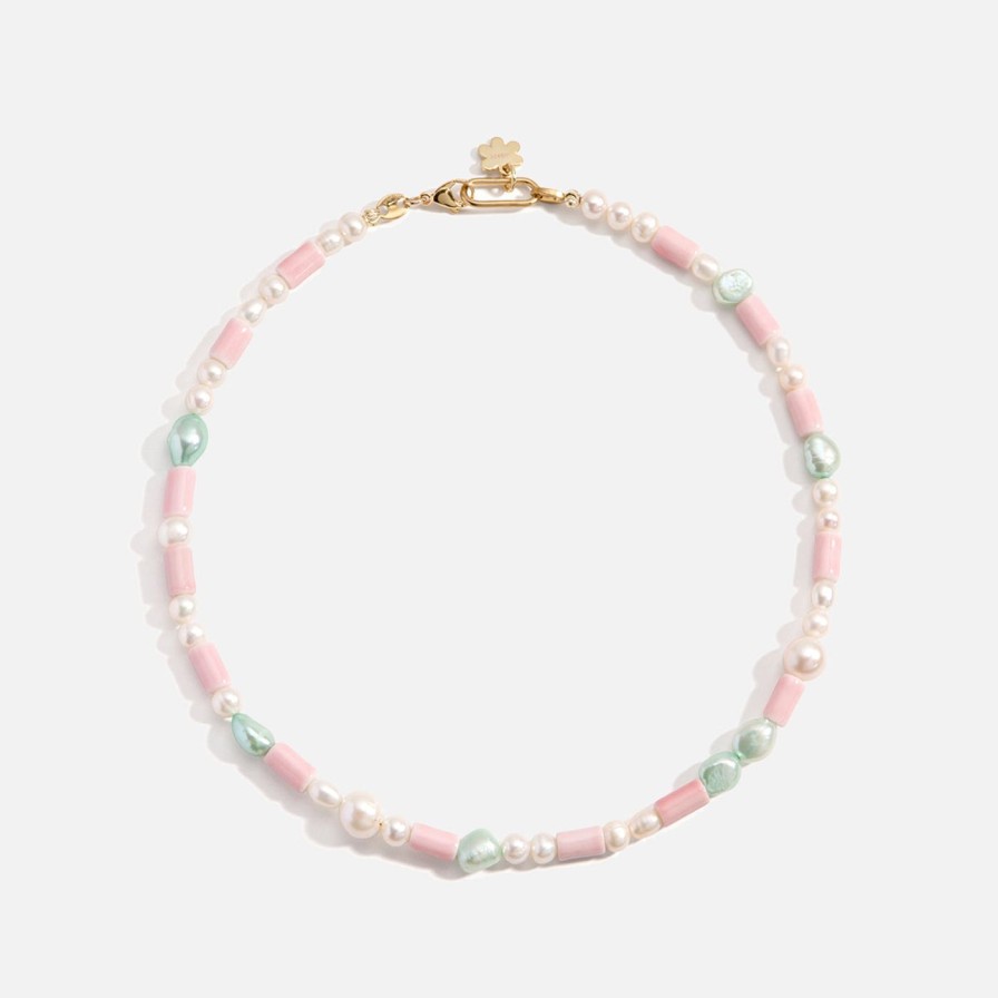 Necklaces NOTTE | Pearly Poolside, Strawberry Mint