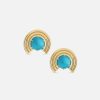 Earrings ParkFord | Grand Revival Studs Turquoise