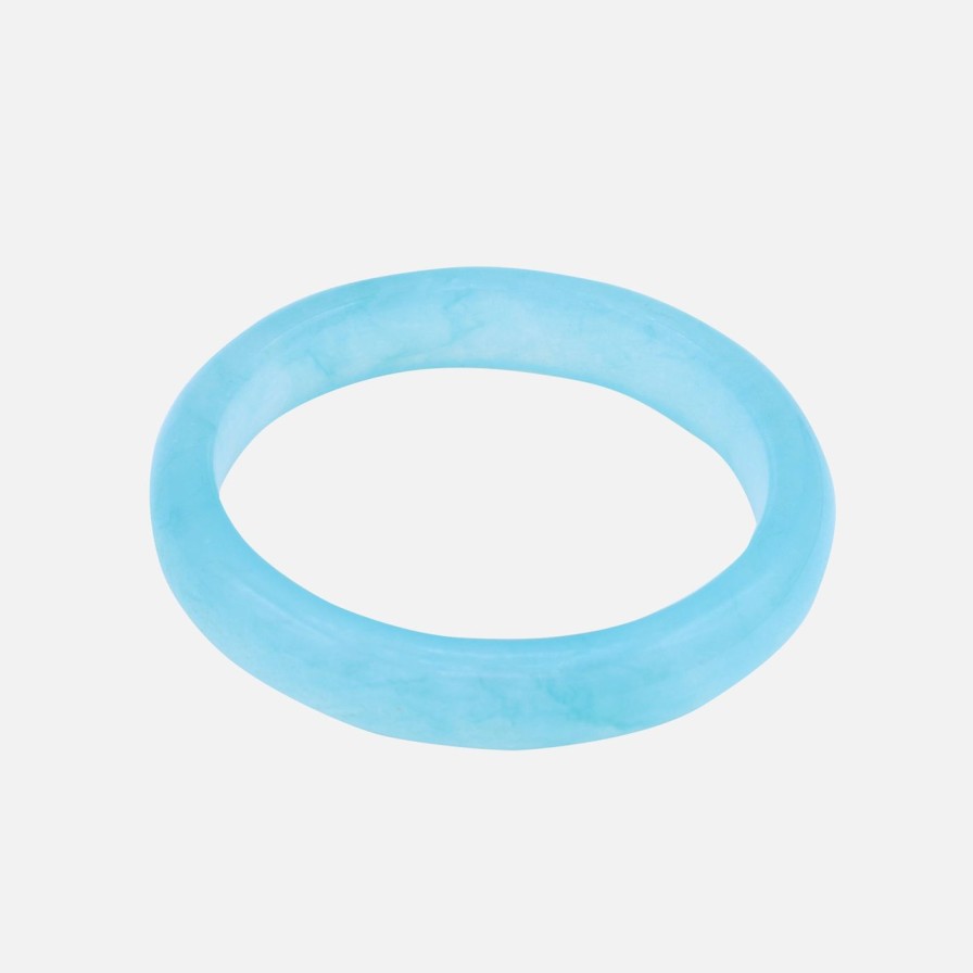 Bracelets seree | Pool, Stone Bangle Blue Jade