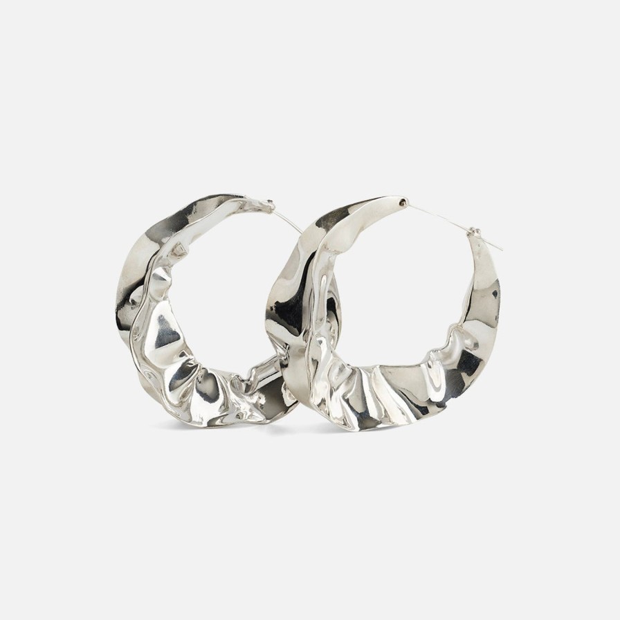 Earrings Ariana Boussard-Reifel | Bellatrix Hoops Sterling Silver