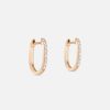 Earrings Noor Shamma | Luz U-Huggies (Diamond)