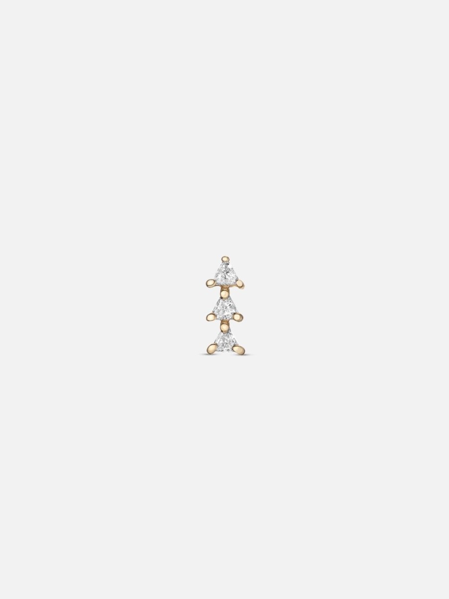 Earrings Labulgara | Tiny Trio Stud Earring