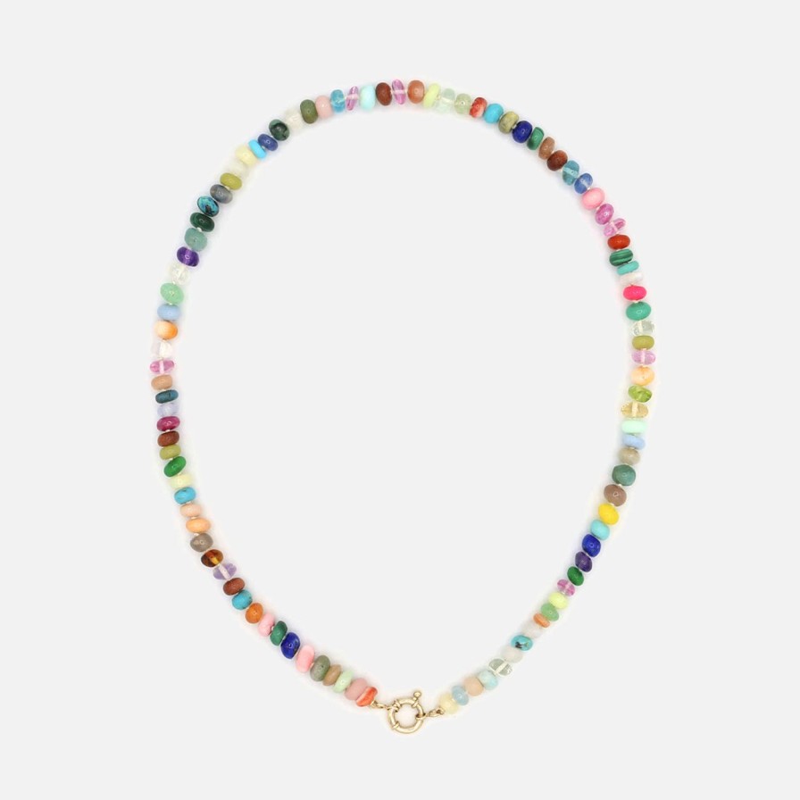 Necklaces Encirkled Jewelry | Small Magical Mixy Gemstone Necklace