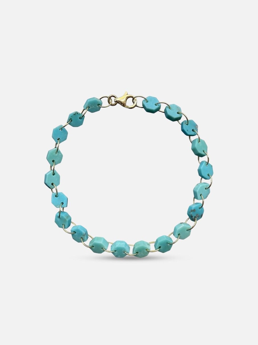 Bracelets Noor Shamma | Infinity Bracelet Turquoise