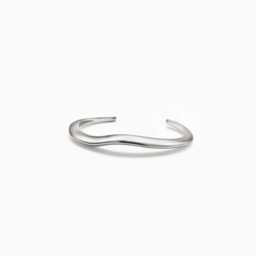 Bracelets AGMES | Small Astrid Cuff Sterling Silver