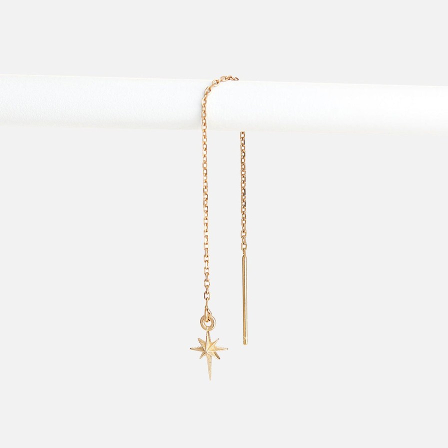 Earrings Talon Jewelry | Itty Bitty Threader Earring, Star