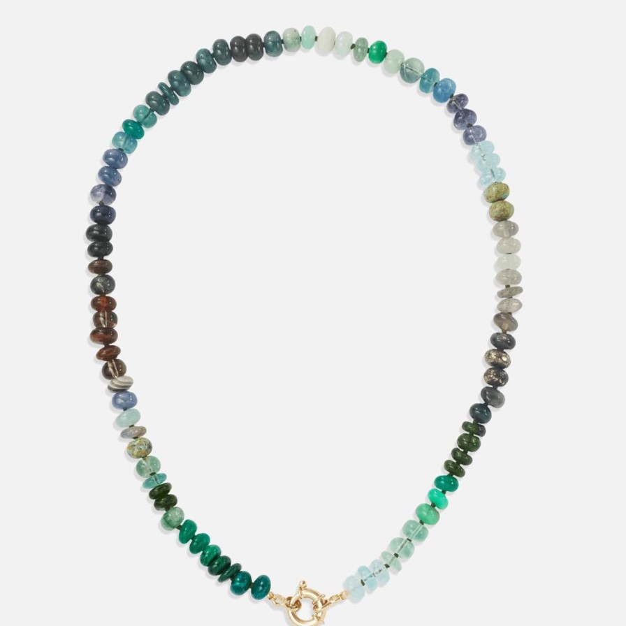 Necklaces Encirkled Jewelry | Camo Gemstone Necklace