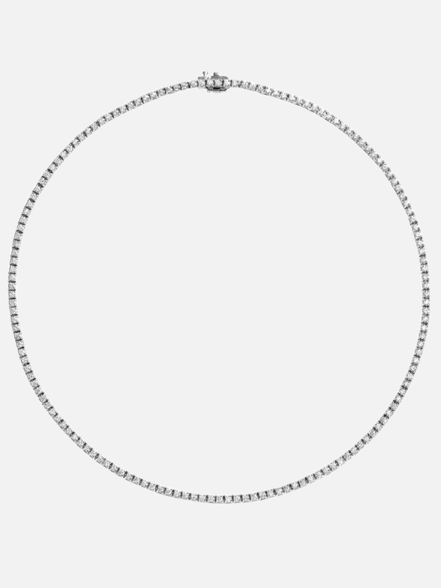 Necklaces At Present | Diamond Tennis Necklace, 7.25Ct