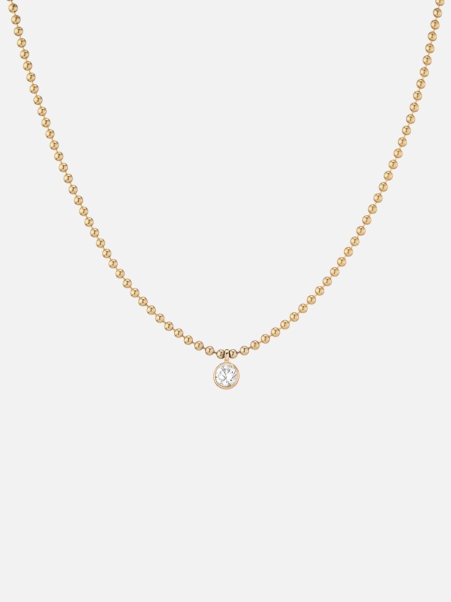 Necklaces At Present | Diamond Ball Chain Necklace