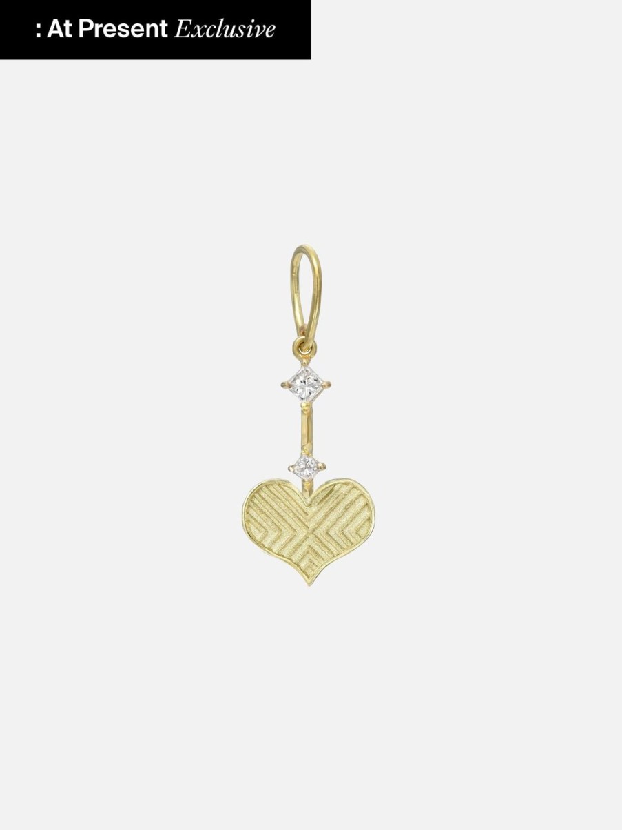 Charms & Pendants Meredith Young | Diamond Heart Charm