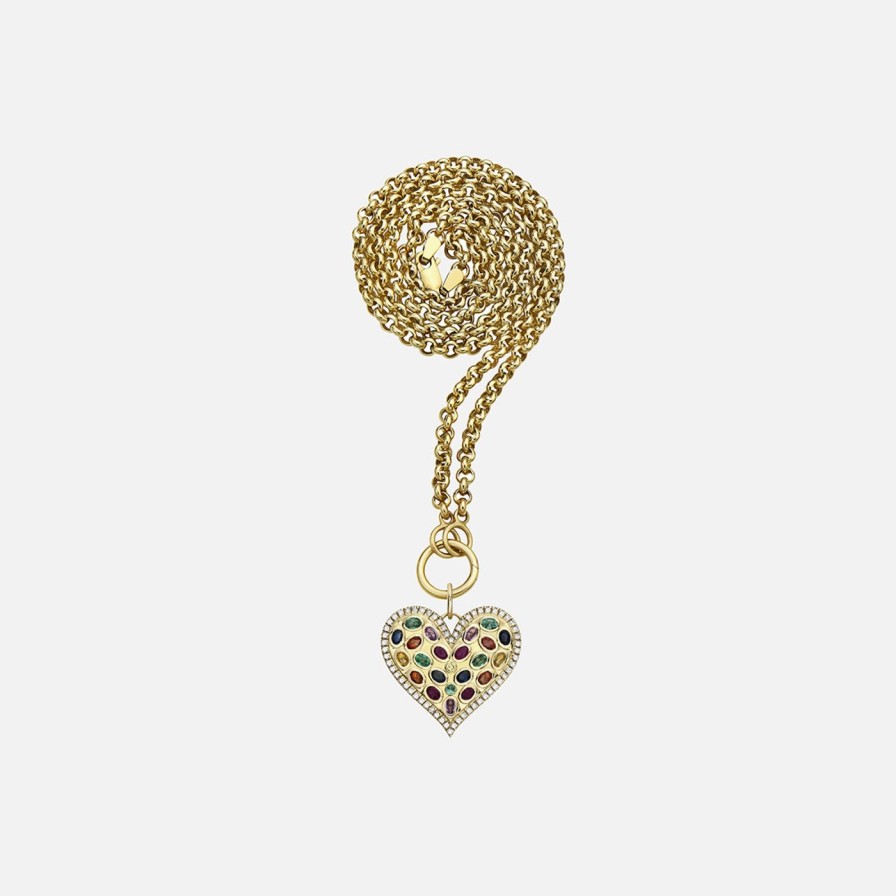 Charms & Pendants Lionheart | Maneskin Heart Charm