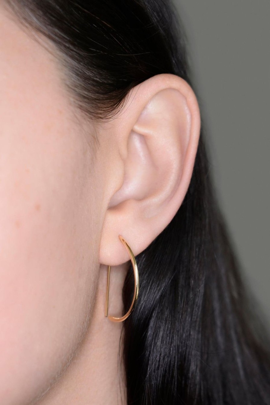 Earrings Labulgara | Large Demi Hoop Earring