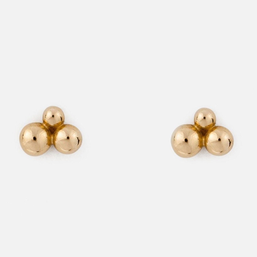 Earrings M. Hisae | San Studs | Gold