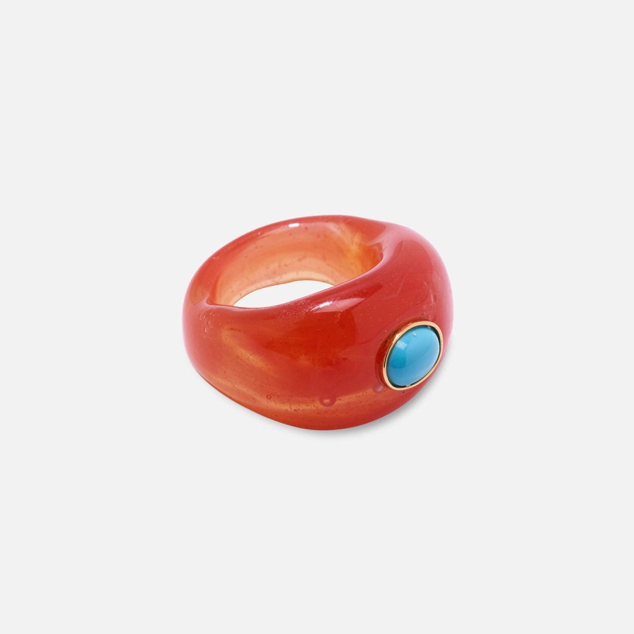 Rings Lizzie Fortunato | Monument Ring, Terra Orange