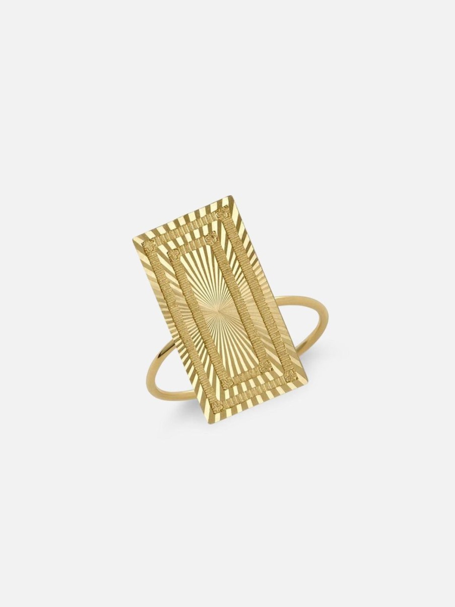 Rings Alice Pierre | Stella Rectangle Ring