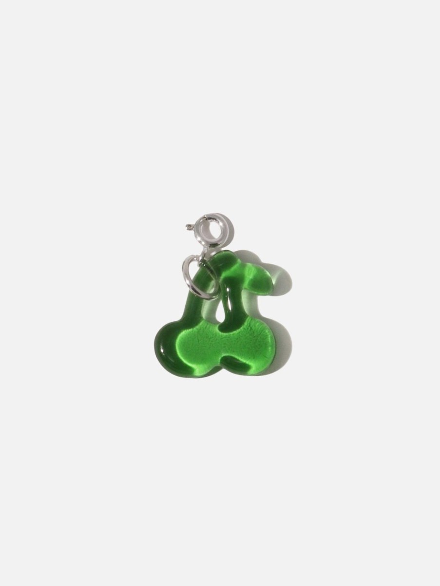 Charms & Pendants CLED | Cherry Icon Charm Green Forest