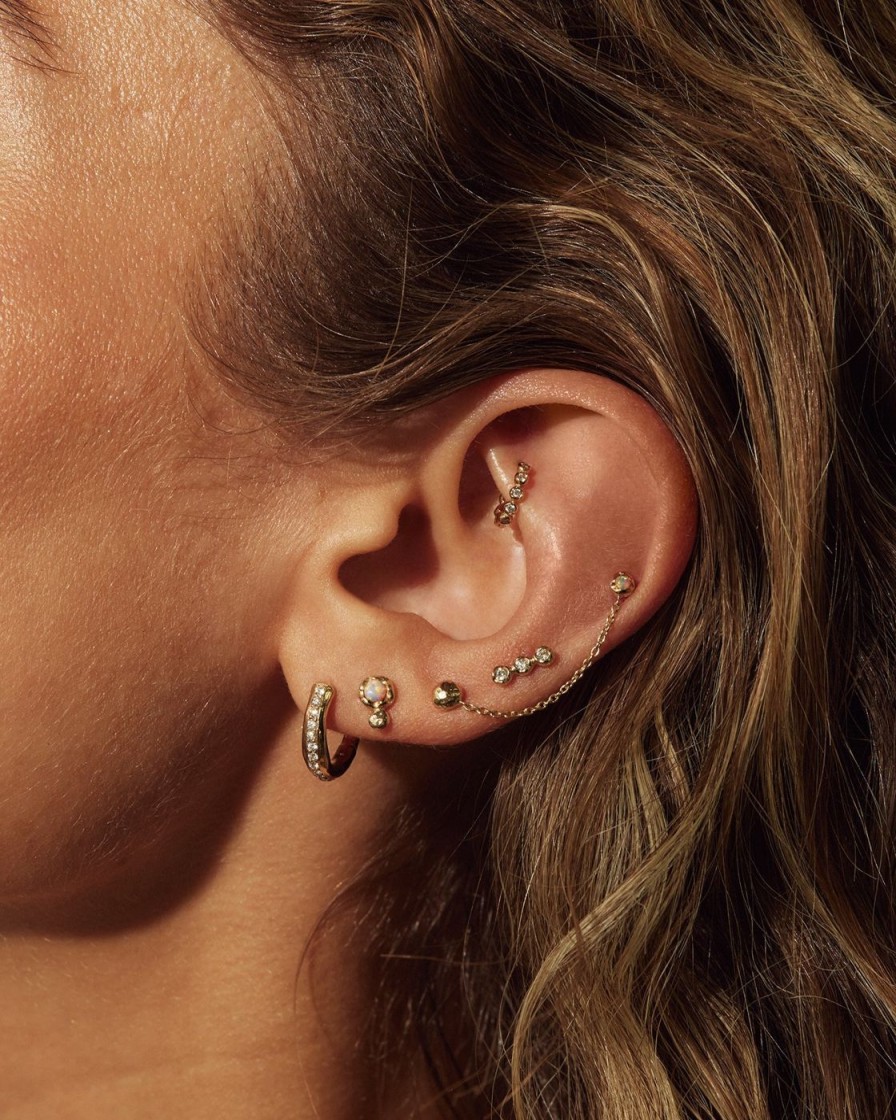 Earrings Pamela Love | Molten Triple Dot Stud